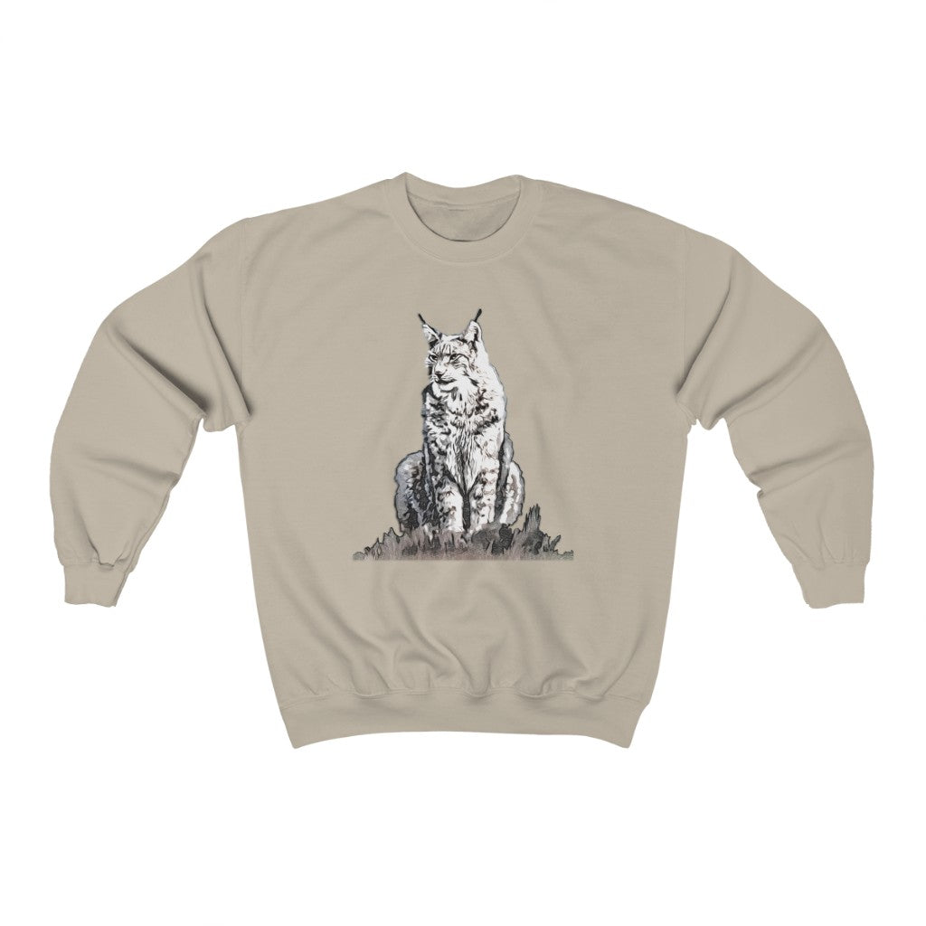 Observing Lynx Crewneck Sweatshirt